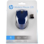 Мишка бездротова HP 220 3 кн 1600 dpi синя (7KX11AA)