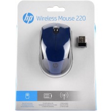 Мишка бездротова HP 220 3 кн 1600 dpi синя (7KX11AA)