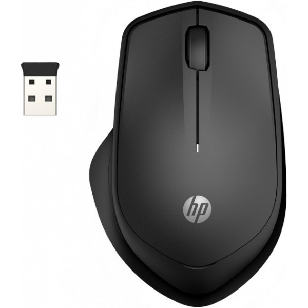 Мишка бездротова HP 280 Silent 3 кн 1200 dpi чорна (19U64AA)