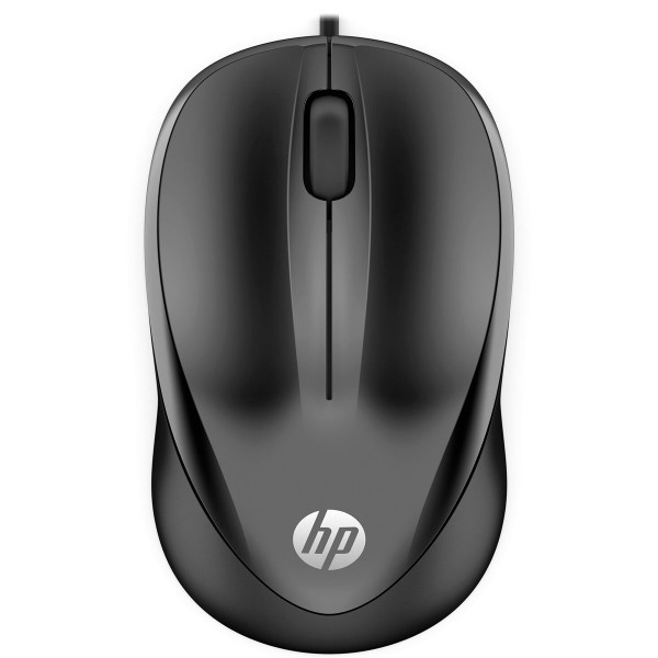 Мишка дротова HP 1000 Wired Mouse 3 кн 1200 dpi чорна (4QM14AA)