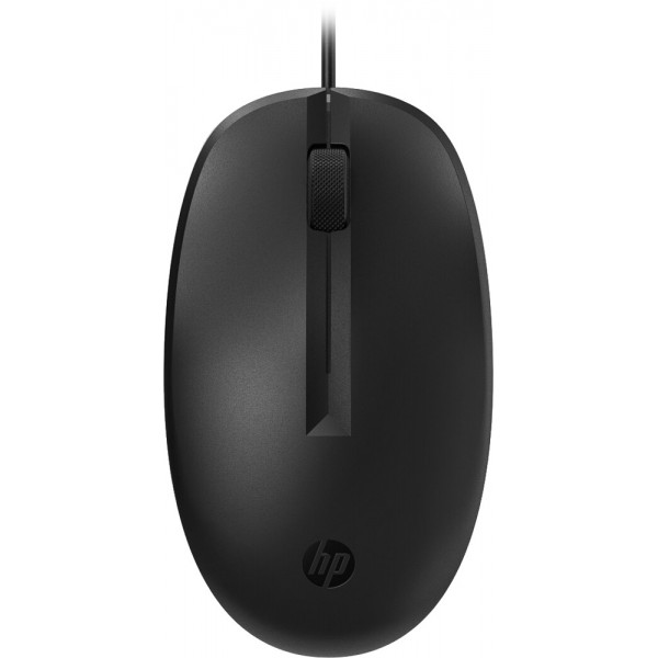 Мишка дротова HP 128 Laser Wired 3кн 1200 dpi чорна (265D9AA)