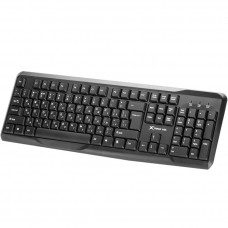 Клавіатура XTRIKE ME KB-229 UA 104 кл USB чорна (KB-229UA)