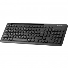 Клавіатура XTRIKE ME KB-303 UA бездротова Bluetooth+2 4G 105 кл чорна (KB-303UA)