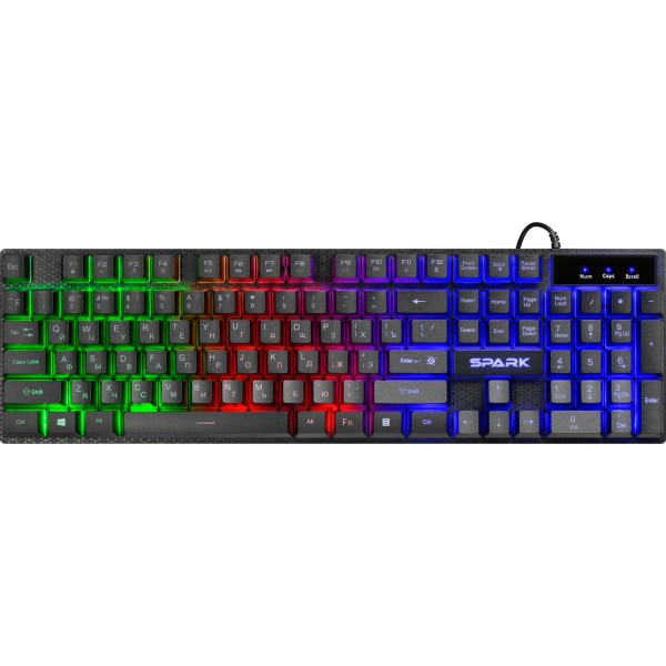 Клавіатура ігрова Defender Spark GK-300L UA LED підсвітка (45302)