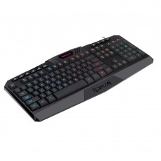 Клавіатура ігрова Redragon Harpe2 UKR RGB підставка USB (77484)