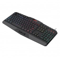 Клавіатура ігрова Redragon Harpe2 UKR RGB підставка USB (77484)