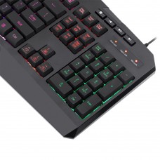 Клавіатура ігрова Redragon Harpe2 UKR RGB підставка USB (77484)