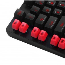 Клавіатура ігрова Redragon Yaksa K505 UKR 7 кольорів AntiGhost USB (70392)