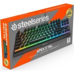 Клавіатура ігрова SteelSeries Apex 3 TKL UA Black (64831) Клавіатура ігрова SteelSeries Apex 3 TKL UA Black (64831)
