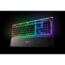 Клавіатура ігрова SteelSeries Apex 3 UA Whisper keys RGB (64795)