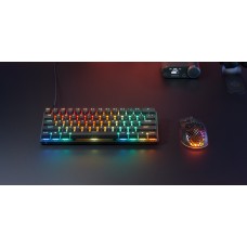 Клавіатура ігрова SteelSeries Apex Pro Mini Gen 3 UA HyperMagnetic OmniPoint 3 0 OLED (64913)