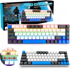 Клавіатура ігрова механічна Media-Tech MT1259 RED CORE MX60 Anti-Ghosting 68кл PC/Mac (MT1259)