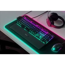 Клавіатура ігрова механічна SteelSeries Apex 5 (Blue Switch) UA OLED Smart Display (64532)