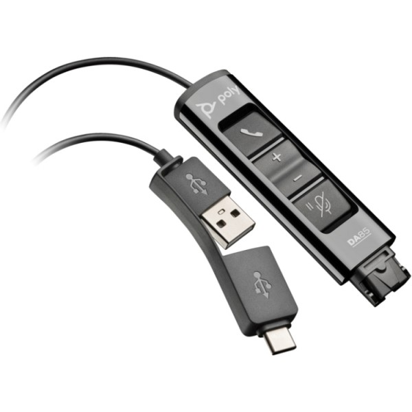 Адаптер Poly DA85 USB-A/C QD (786C7AA)