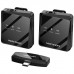 Бездротовий подвійний петличний мікрофон Vention USB-C 2-Pack Wireless Lavalier Black (NCBB0)