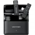 Бездротовий подвійний петличний мікрофон Vention USB-C 2-Pack Wireless Lavalier with Charging Case (NCAB0)