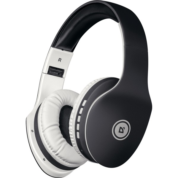 Гарнітура Defender FreeMotion B525 Bluetooth+3 5мм Black-White (63525)