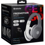 Гарнітура Defender FreeMotion B525 Bluetooth+3 5мм White-Gray (63527)