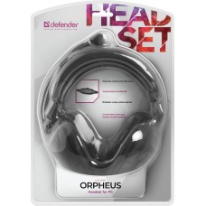 Гарнітура Defender Orpheus HN-898 2х3 5мм Black (63898)