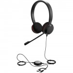 Гарнітура Jabra EVOLVE 20 MS Stereo + USB C/A adapter (4999-823-169) Гарнітура Jabra EVOLVE 20 MS Stereo + USB C/A adapter (4999-823-169)