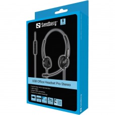 Гарнітура Sandberg Office Headset Pro Stereo USB Black (126-13)