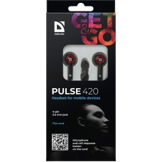 Гарнітура для смартфонів Defender Pulse 420 Red (63424)