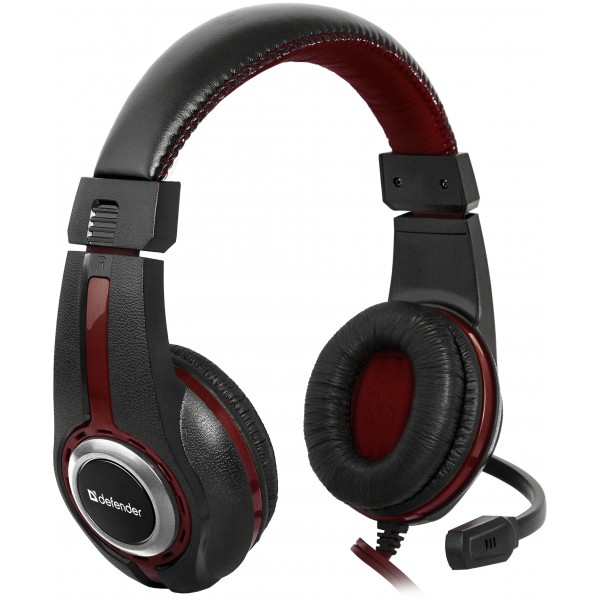 Ігрова гарнітура Defender Warhead G-185 червоно-Black (64106)