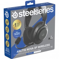 Ігрова гарнітура SteelSeries Arctis Nova 3P Wireless MultiPlatform Black (61686)
