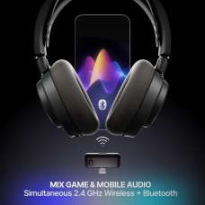 Ігрова гарнітура SteelSeries Arctis Nova 7X Gen 2 Wireless Black PC/PS/SW/MAC/MOB (61758)