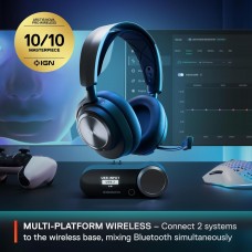 Ігрова гарнітура SteelSeries Arctis Nova Pro Wireless P Black PC/PS/SW/MAC/MOB (61522)