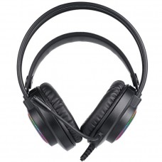 Ігрова гарнітура XTRIKE ME GH-509 USB+3 5мм 7 режимів RGB кабель 2м Black (GH-509) Ігрова гарнітура XTRIKE ME GH-509 USB+3 5мм 7 режимів RGB кабель 2м Black (GH-509)
