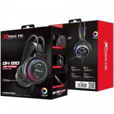 Ігрова гарнітура XTRIKE ME GH-510 USB статичне RGB кабель 2м Black (GH-510) Ігрова гарнітура XTRIKE ME GH-510 USB статичне RGB кабель 2м Black (GH-510)