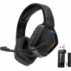 Ігрова гарнітура XTRIKE ME GH-512W XBOX/PS/PC бездротова+ 2 4G+3 5мм 7 режимів RGB Black (GH-512W) Ігрова гарнітура XTRIKE ME GH-512W XBOX/PS/PC бездротова+ 2 4G+3 5мм 7 режимів RGB Black (GH-512W)