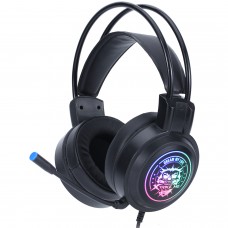 Ігрова гарнітура XTRIKE ME GH-516 USB7 1 статичне RGB кабель 2м Black (GH-516) Ігрова гарнітура XTRIKE ME GH-516 USB7 1 статичне RGB кабель 2м Black (GH-516)