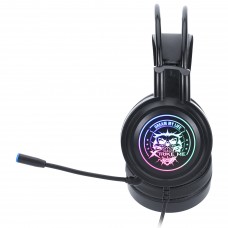 Ігрова гарнітура XTRIKE ME GH-516 USB7 1 статичне RGB кабель 2м Black (GH-516) Ігрова гарнітура XTRIKE ME GH-516 USB7 1 статичне RGB кабель 2м Black (GH-516)