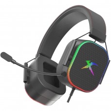 Ігрова гарнітура XTRIKE ME GH-606 XBOX/PS/PC USB+3 5 мм статичне RGB кабель 2м Black (GH-606) Ігрова гарнітура XTRIKE ME GH-606 XBOX/PS/PC USB+3 5 мм статичне RGB кабель 2м Black (GH-606)