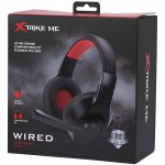 Ігрова гарнітура Xtrike ME HP-312 2x3 5мм XBOX/PS/PC чорно-червона (HP-312)