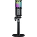 Ігровий стрім мікрофон Defender Glow GMC 400 USB RGB 1 3 м (64640) Ігровий стрім мікрофон Defender Glow GMC 400 USB RGB 1 3 м (64640)