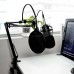 Ігровий стрім мікрофон Media-Tech Професійний набір XLR USB сріблястий (MT397S)