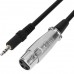 Ігровий стрім мікрофон Media-Tech Професійний набір XLR USB сріблястий (MT397S)