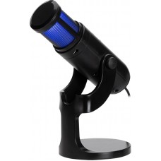 Ігровий стрім мікрофон XTRIKE ME XMC-03 USB RGB LED кабель 1 5м Black (XMC-03)