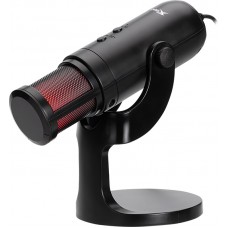Ігровий стрім мікрофон XTRIKE ME XMC-03 USB RGB LED кабель 1 5м Black (XMC-03)