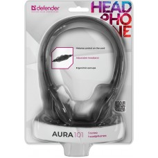 Навушники Defender накладні Aura 101 Black (63101)