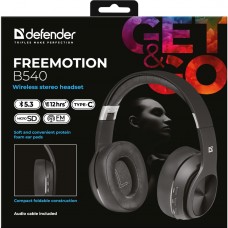 Навушники FreeMotion B540 Bluetooth Black (63540)