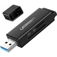 Card Reader USB 3.0 2-слота SD/TF CM104 Ugreen (40752)