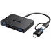 Card Reader USB 3.0 4-in-1 OTG USB-C/USB-A SD/TF  4-in-1 CM812 Ugreen (45167)