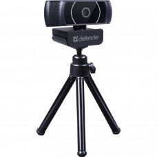 Веб-камера Defender G-lens 2590 QHD 2K 1440p 3.7МП чорна (63113)