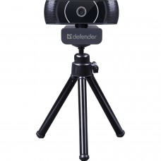Веб-камера Defender G-lens 2590 QHD 2K 1440p 3.7МП чорна (63113)