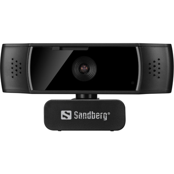 Веб-камера Sandberg Autofocus DualMic Full HD Stereo microphone (134-38)