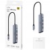 Док станція USB3.0 Type-C HDMI 4К30Hz Type-C PD 100Вт 1хUSB-A 3.0 5 Гбіт/с 2хпередачі даних USB- (UH405)